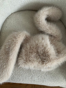 Funny Bunny Faux Fur Hat