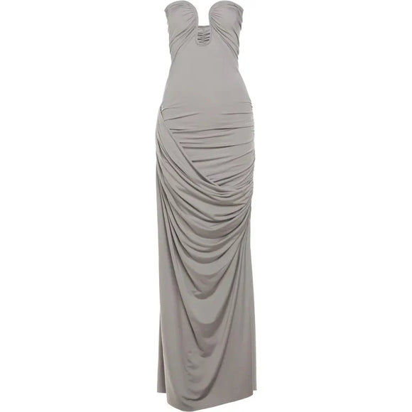 Madison Draped maxi Dress