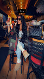 Just Vibin Hooded Maxi Sweater