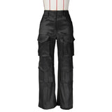 Eli Satin Cargo trousers