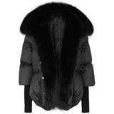 Fox Fur Down Jacket