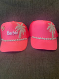 Malibu Barbie Label Whore Trucker Hat