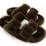 Mink Birk Slides (PRE-ORDER)