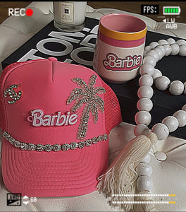 Malibu Barbie Label Whore Trucker Hat