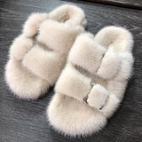 Mink Birk Slides (PRE-ORDER)