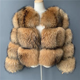 Dash  Raccon Fur Bomber Coat (Pre-order)