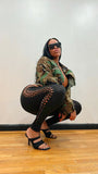 Melrose Cropped Camouflage Jacket