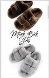 Mink Birk Slides (PRE-ORDER)