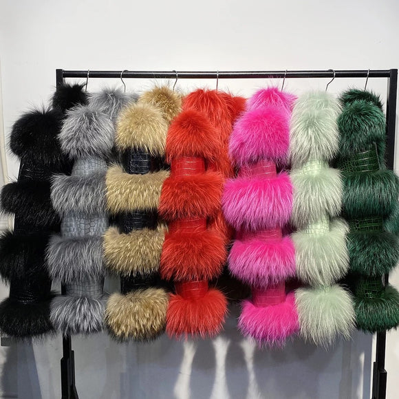 Aubrey Croc / Fox Fur Coat
