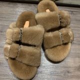 Mink Birk Slides (PRE-ORDER)